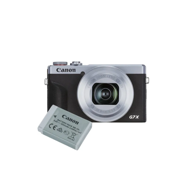PowerShot G7X MkIII Silver Battery Kit