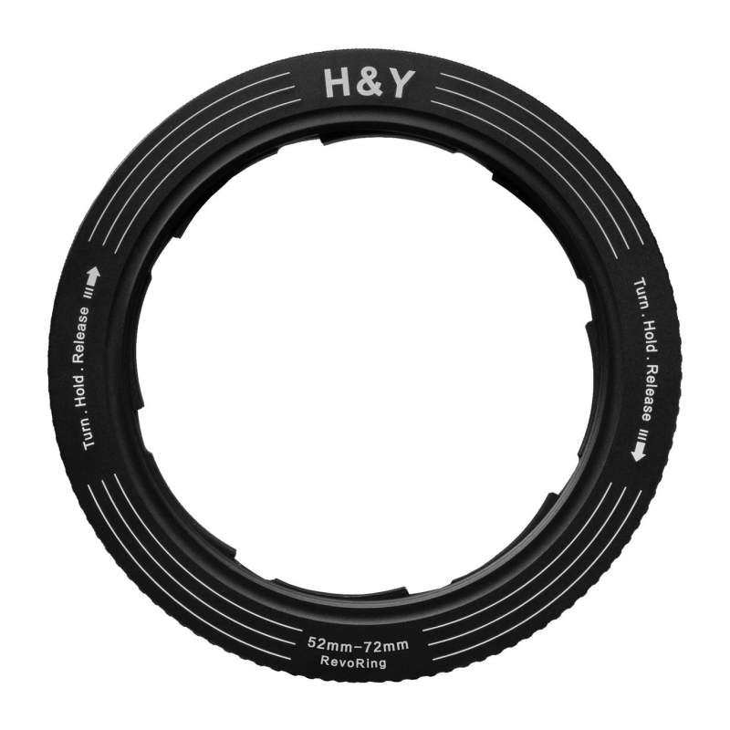RevoRing 52-72mm Var Adapter For 77mm Filters (HY-RS72)