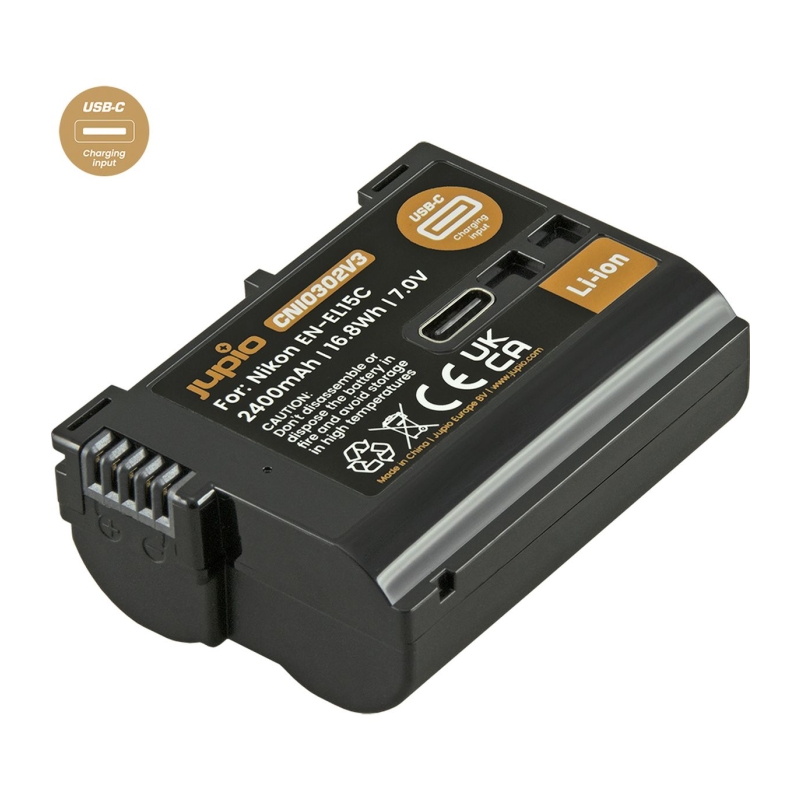 EN-EL15C Ultra C (USB-C Input) 2400mAh