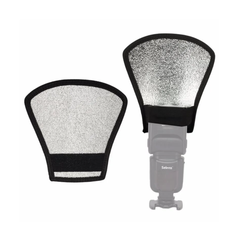 Photo flash reflector