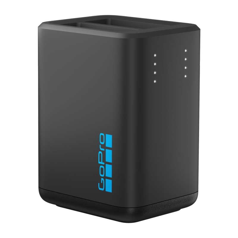 Dual Battery Charger + 2 Enduro accu's HERO13