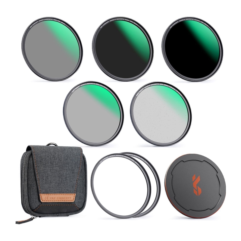 Magnetic Video Kit CPL&ND8 64 1000&Black Mist 77mm