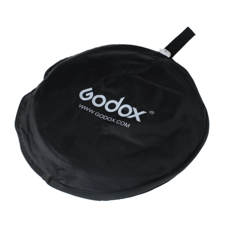 Soft Gold & White Reflector Disc - 60cm