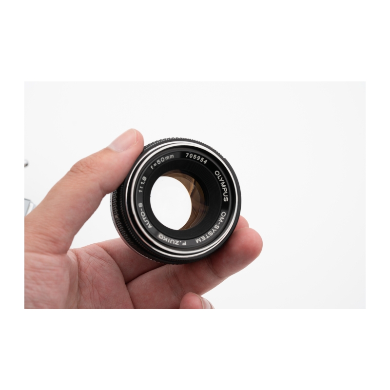 OM 10 met 50mm 1.8 - Occasion