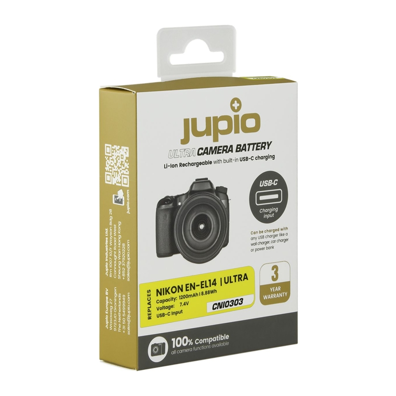 EN-EL14A Ultra C (USB-C Input) 1200mAh