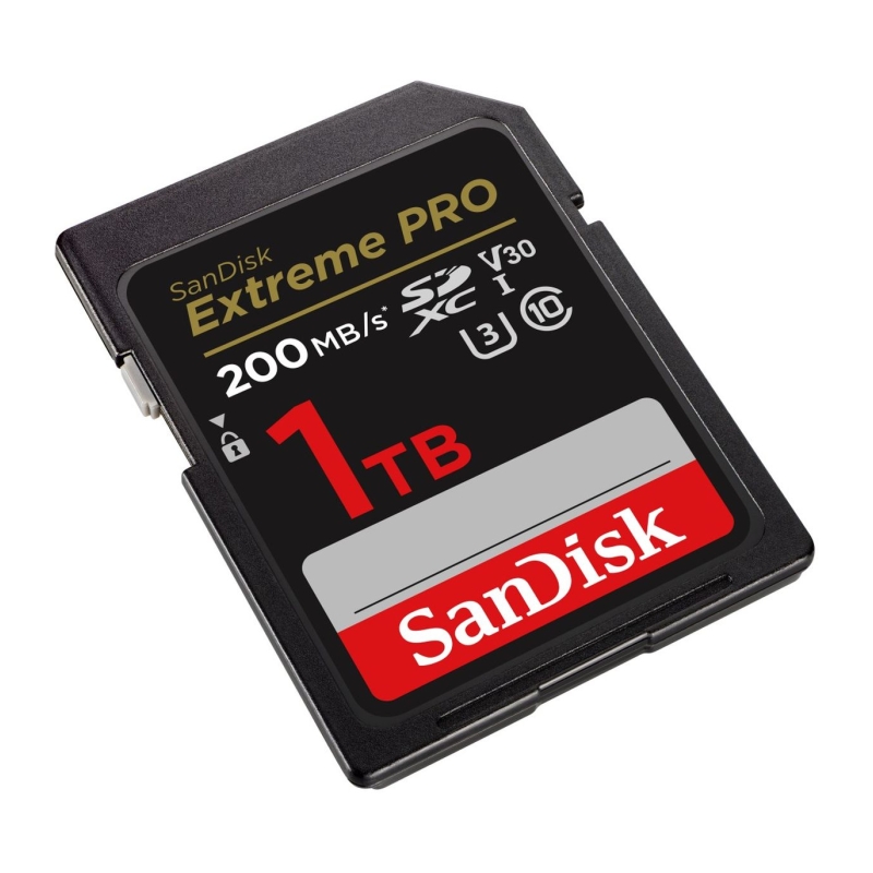 Extreme Pro 1TB SDHC Memory Card 200MB/s