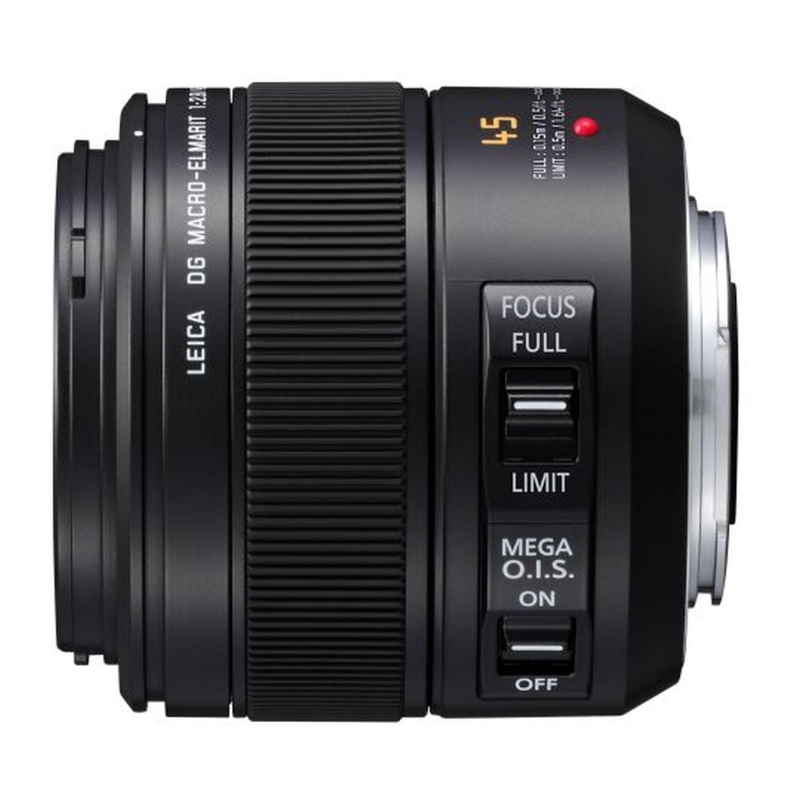 LUMIX G 45mm f/2.8 Leica MFT Black