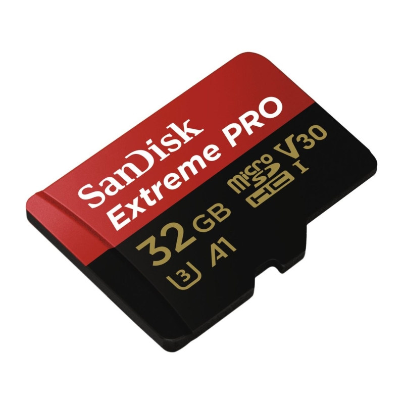 MicroSDXC Extreme Pro 32GB V30 95MB/s + Adapt
