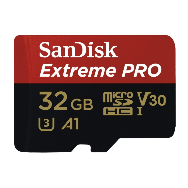 MicroSDXC Extreme Pro 32GB V30 95MB/s + Adapt