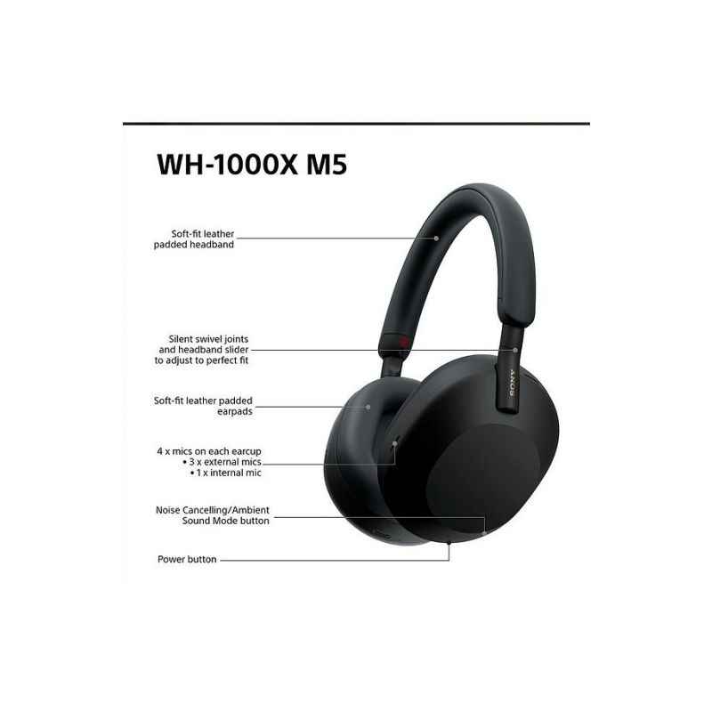 WH-1000XM5 (Zwart)