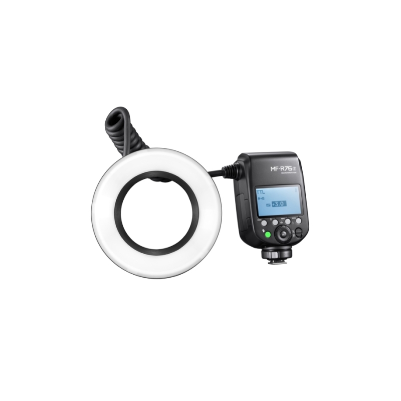 Mondfotografie set - Sony A6600 + SEL 90mm f/2.8 Macro + Godox MF-R76S + 64GB SD Card