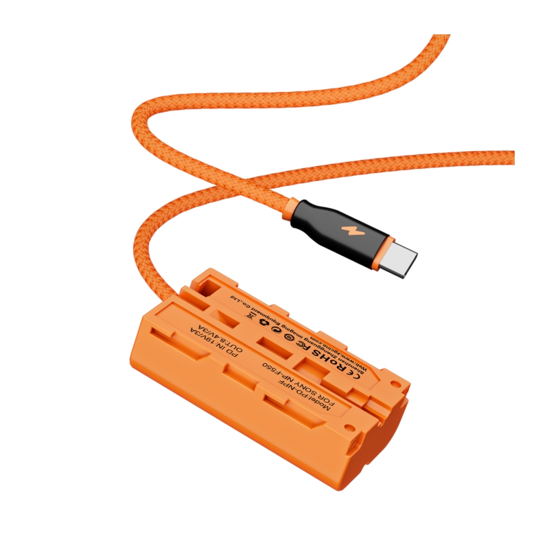 USB-C PD to NPF Dummy Battery Kabel