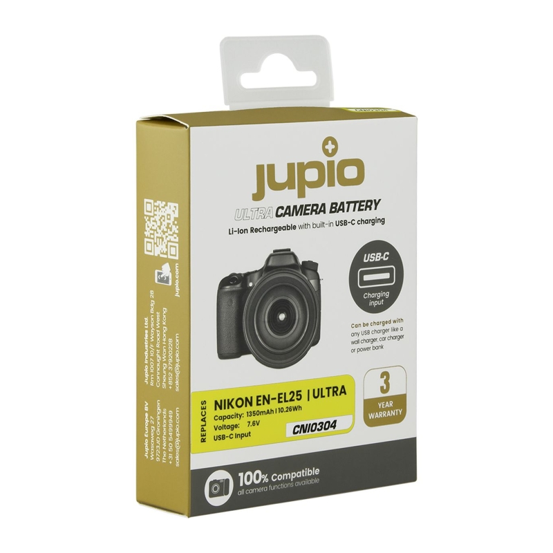 EN-EL25 Ultra C (USB-C Input) 1350mAh