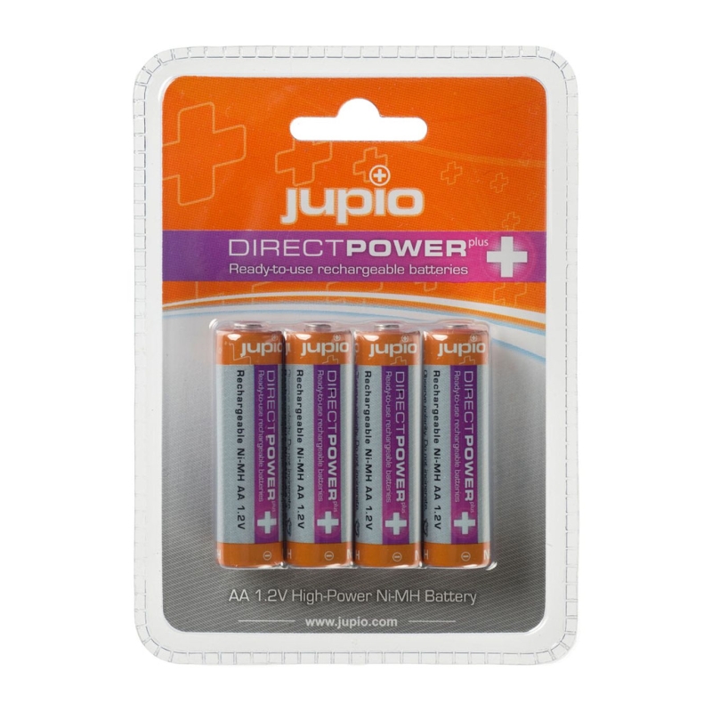 Rechargeable Batt AA 2500 mAh 4 pcs Dir Power Plus