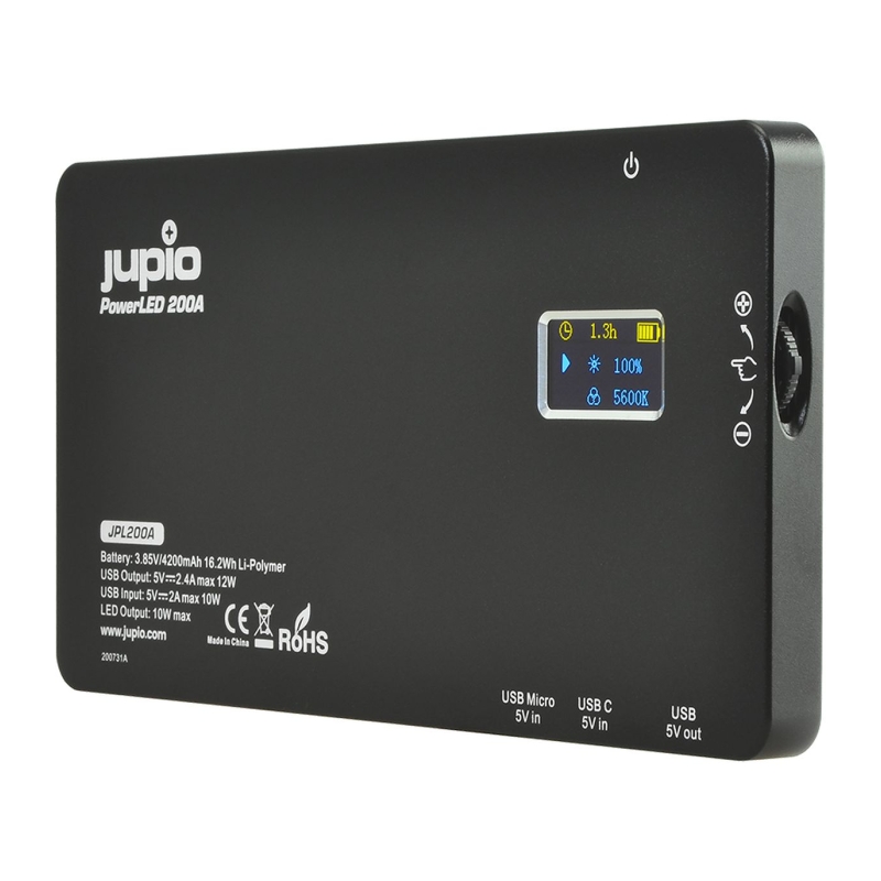 Powerled 200 Built-In PowerBank Alu