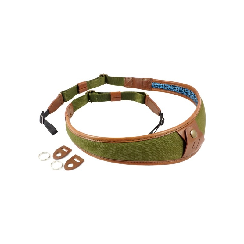 ALA Neck Strap - Universal Fit Green/Brown