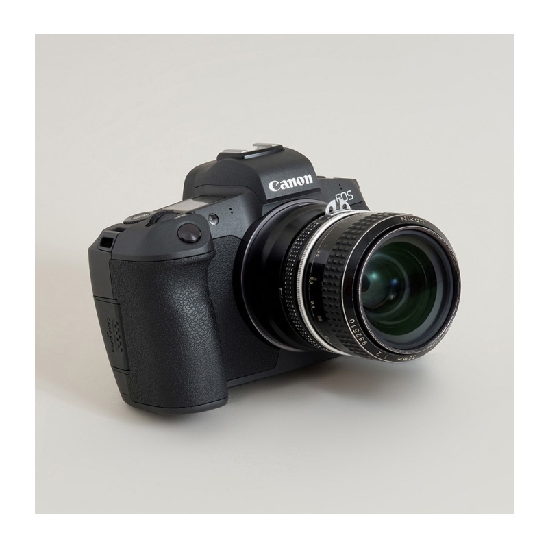 Lens Mount Adapter: Compatible w/ Nikon F Lens To Canon RF