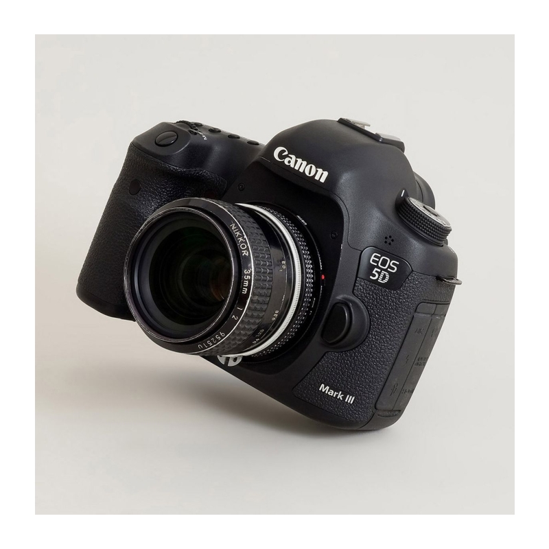 Lens Mount Adapter Nikon F Lens To Canon (EF / EF-S)