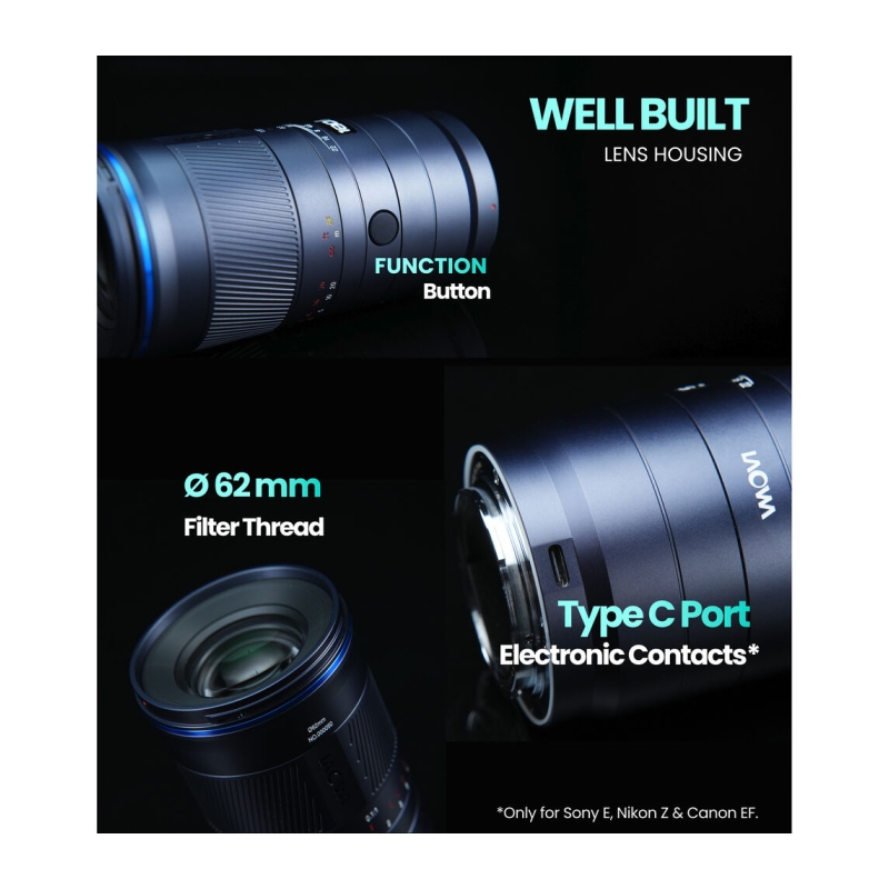 180mm f/4.5 1.5X Ultra Macro APO Lens - L-Mount