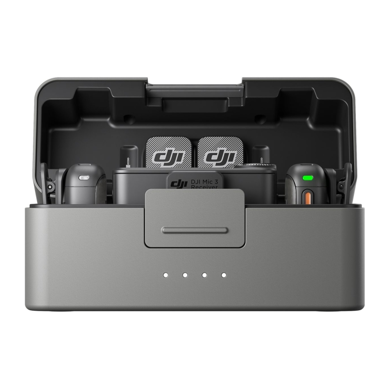 Mic 3 - 2 TX + 1 RX + Charging Case