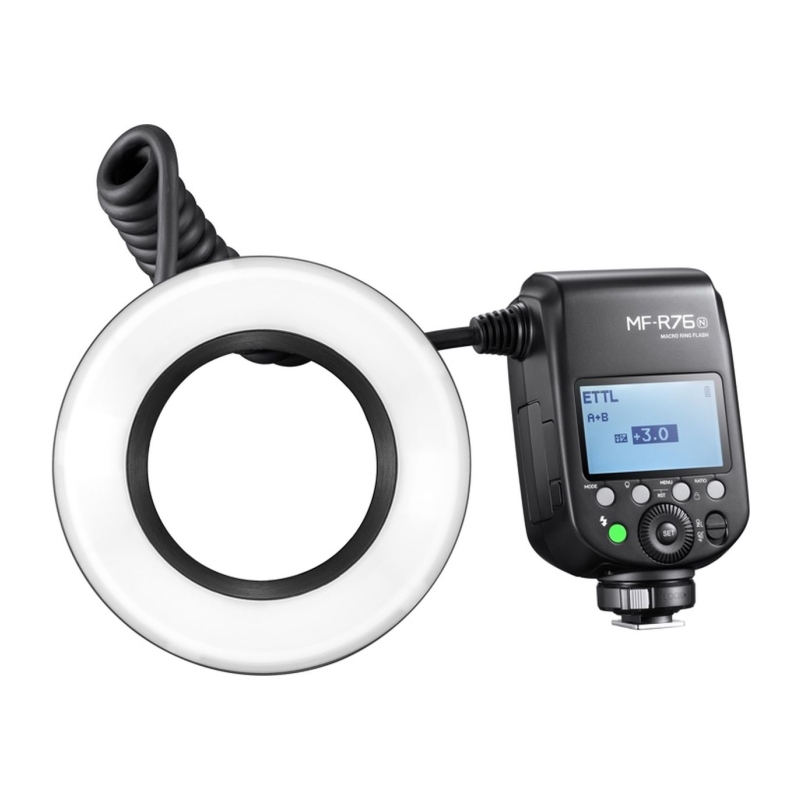 Foto Grijpink Mondfotografie set Nikon Z50 II + Godox MF-R76N TTL Macro Ring Flash Nikon + 64gb sd Card + Nikon Z MC 105mm f/2.8 VR S