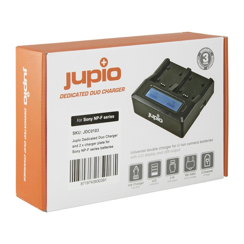 Dedicated Duo Charger For Sony NP-FXXX Series L-Series