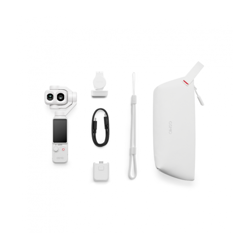 Osmo Pocket 4P Standard Combo White