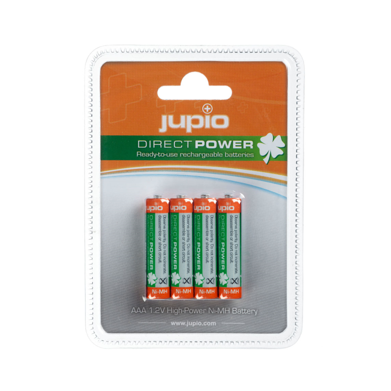 Rechargeable Batt AAA 850 mAh 4 pcs Dir Power VPE-10