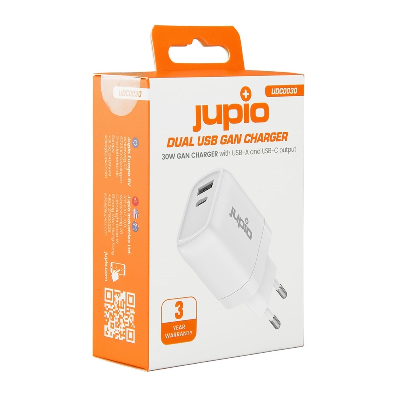 Dual USB Gan Charger 30W