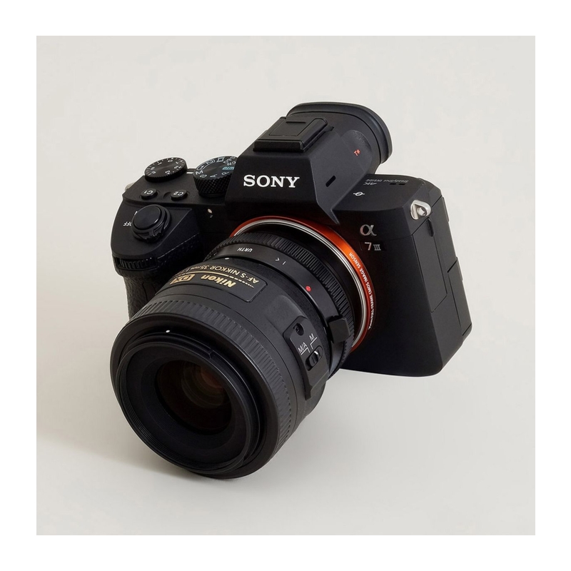 Lens Mount Adapter Nikon F (G-Type) Lens To Sony E Camera