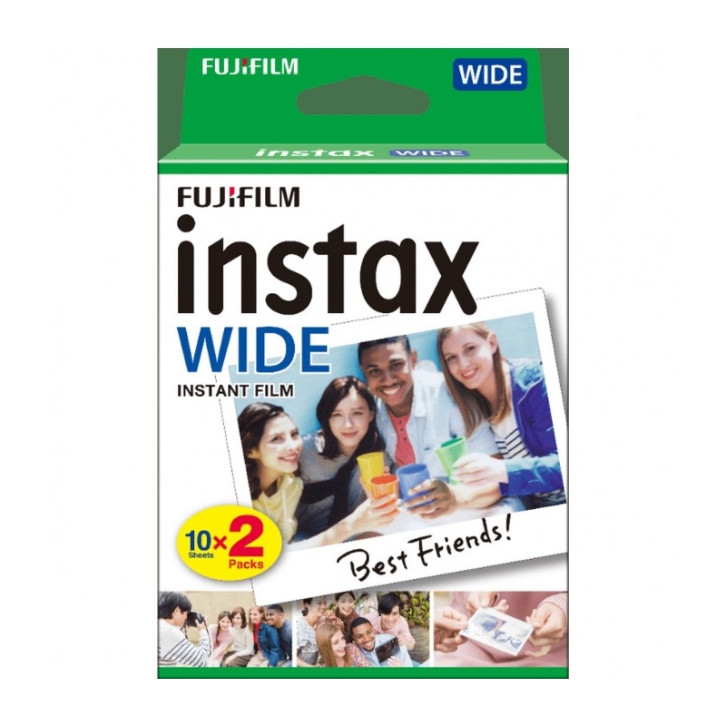 Instax Wide Film - 4 pack 10 x 2