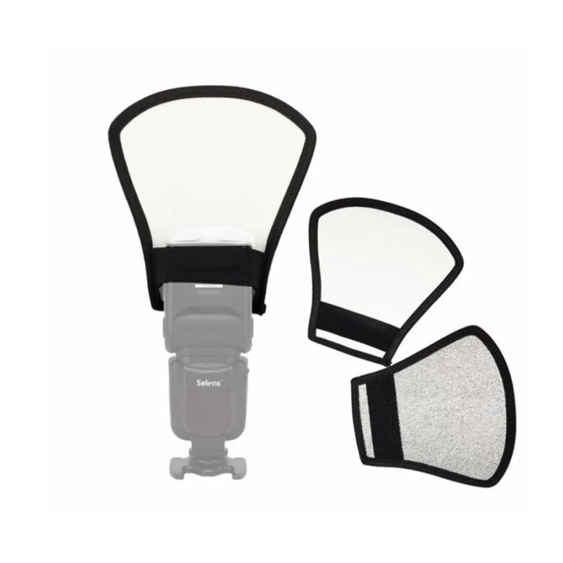 Photo flash reflector