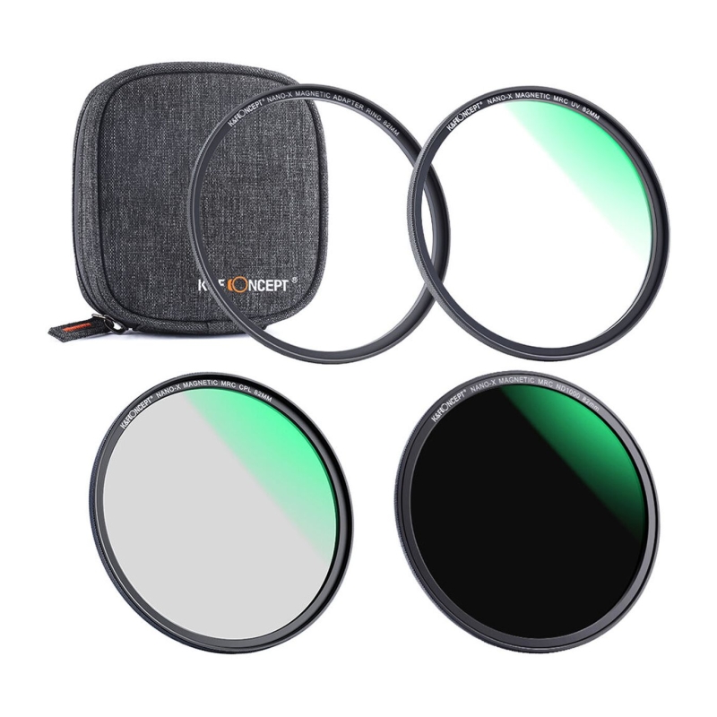 Magnetic Lens Filter-kit CPL-ND-UV 82 Mm