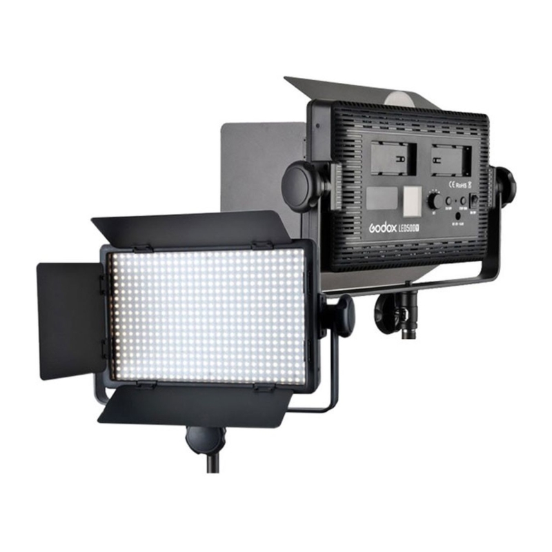LED 500W w/ Barndoor