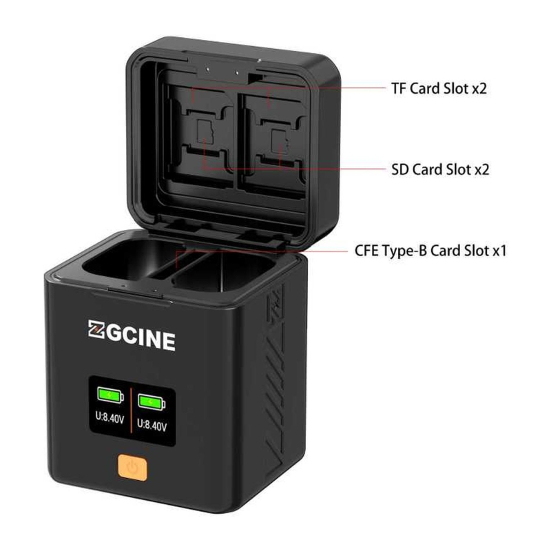 Charging Case For Panasonic LUMIX DMW-BLK22 Battery (PS-BLK2