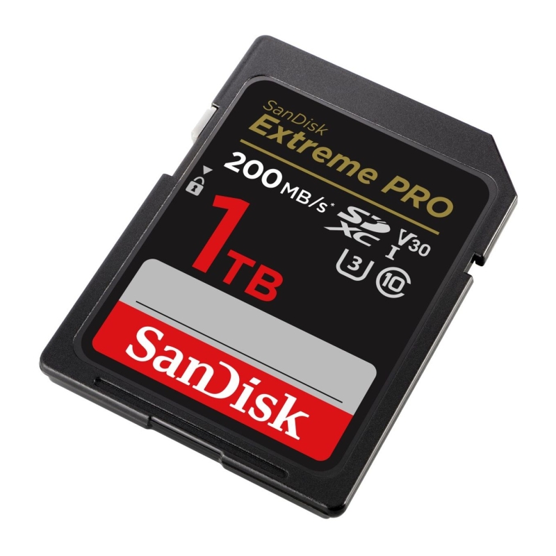 Extreme Pro 1TB SDHC Memory Card 200MB/s