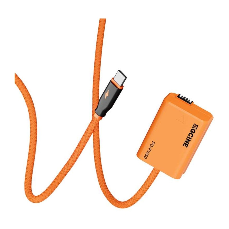 USB-C To NP-FW50 Dummy Battery Cable (PD-FW50)