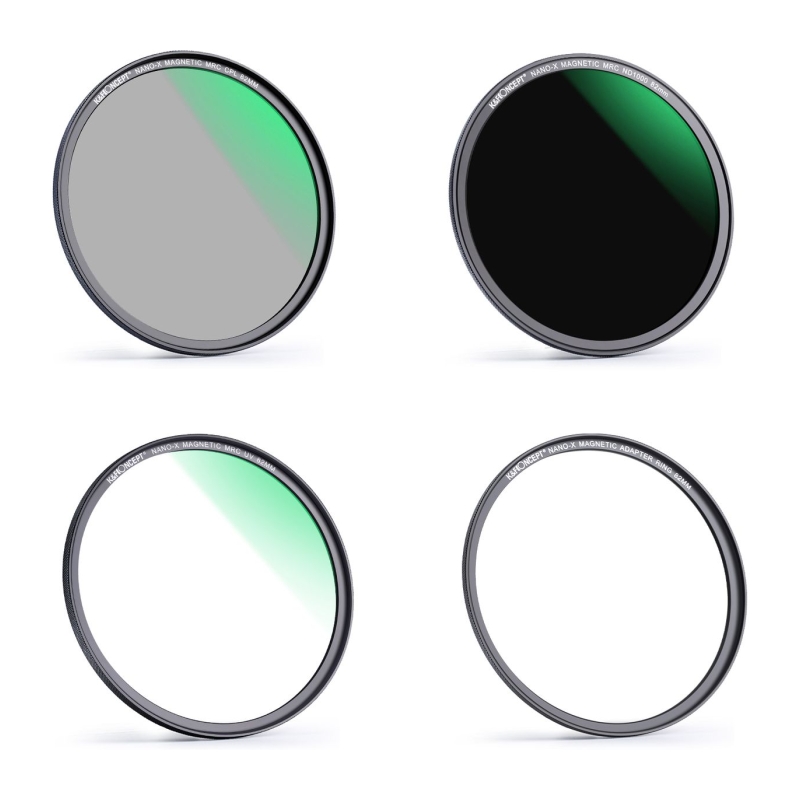 Magnetic Lens Filter-kit CPL-ND-UV 62 Mm