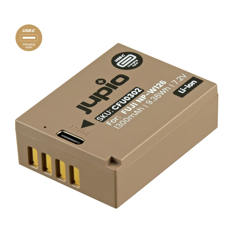 NP-W126S Ultra C (USB-C Input) 1300mAh