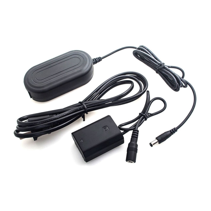 NP-FZ100 Full Decoding Dummy Battery + Power Adapte