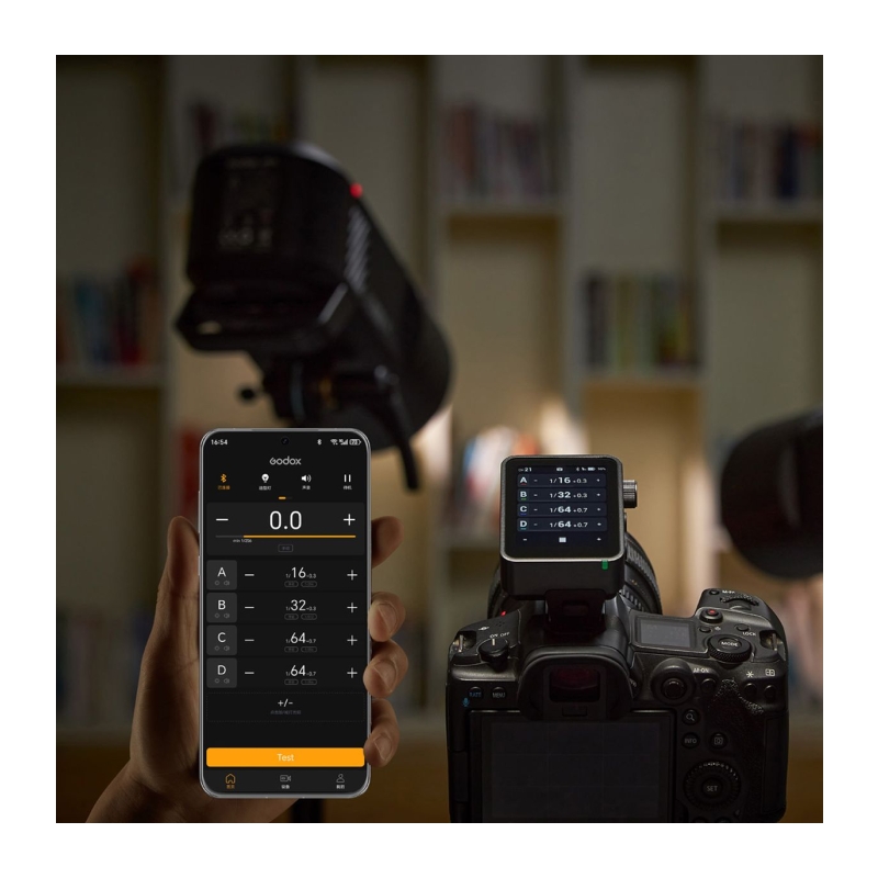 X3PRO C 2.4G Touch Screen TTL Trigger Transmitter For Canon