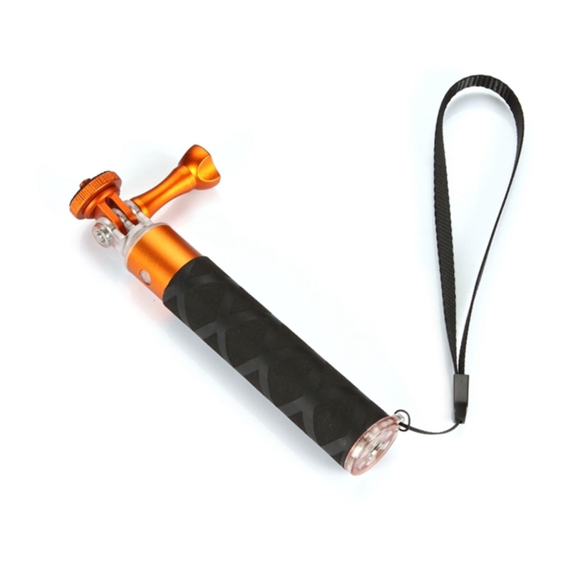 Selfie Pole Small Orange 19-45cm + Universal Mount