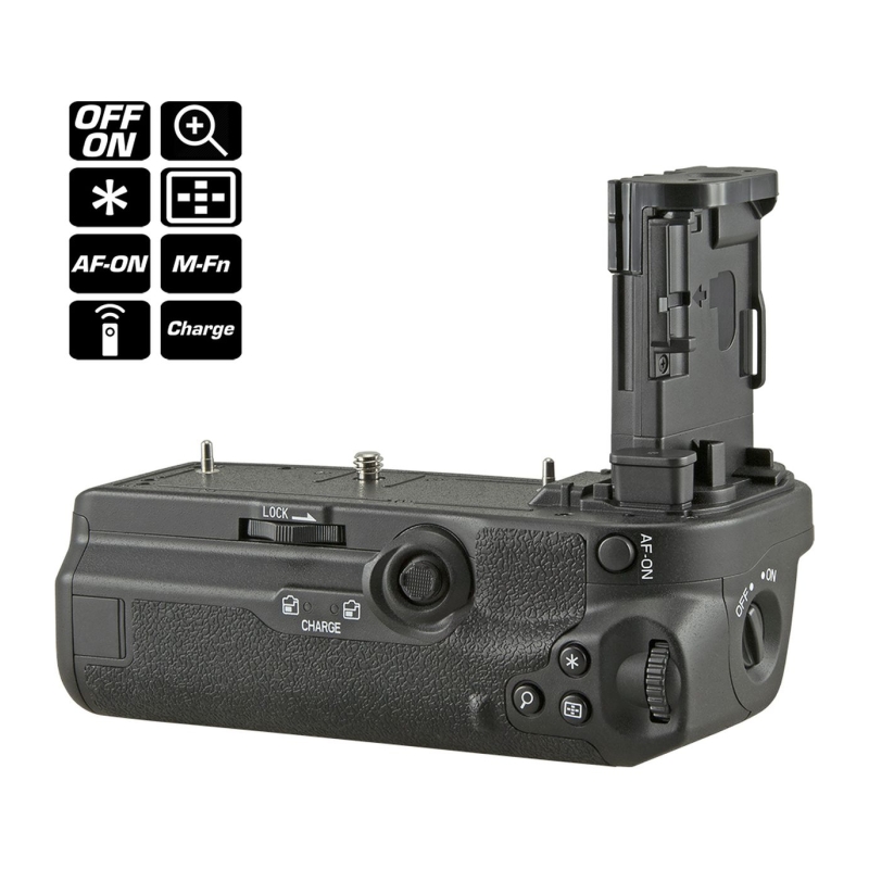 Battery Grip For Canon EOS R5 (C) / R6 (BG-R10) + 2.4 GHz Wi