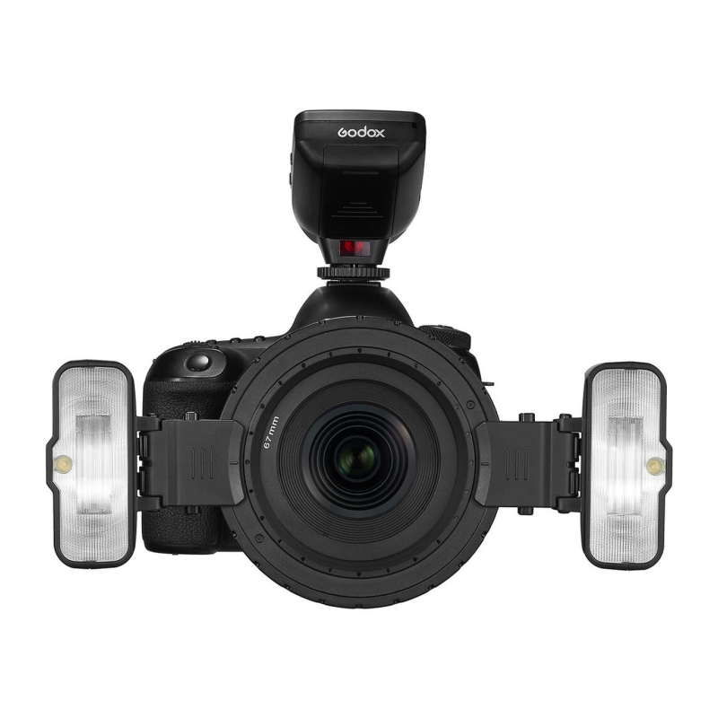 Macro Ring Flash Two Light Kit MF-12