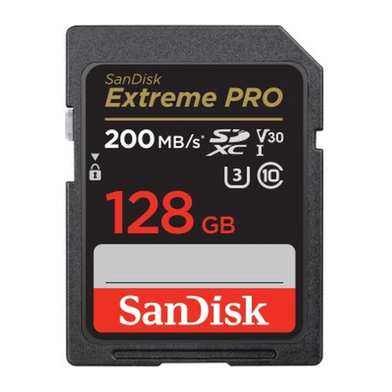 SDXC Extreme Pro 128GB 200/190 MB/s V30 Rescue Pro dl