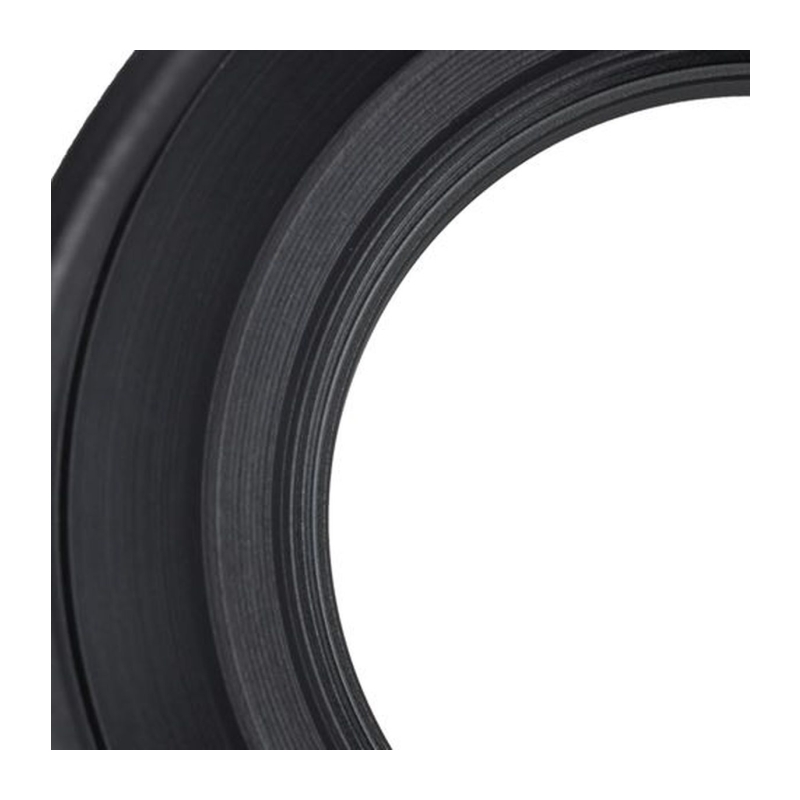 Rubber Lens Hood w/ Metalen Ring 62mm M-6220