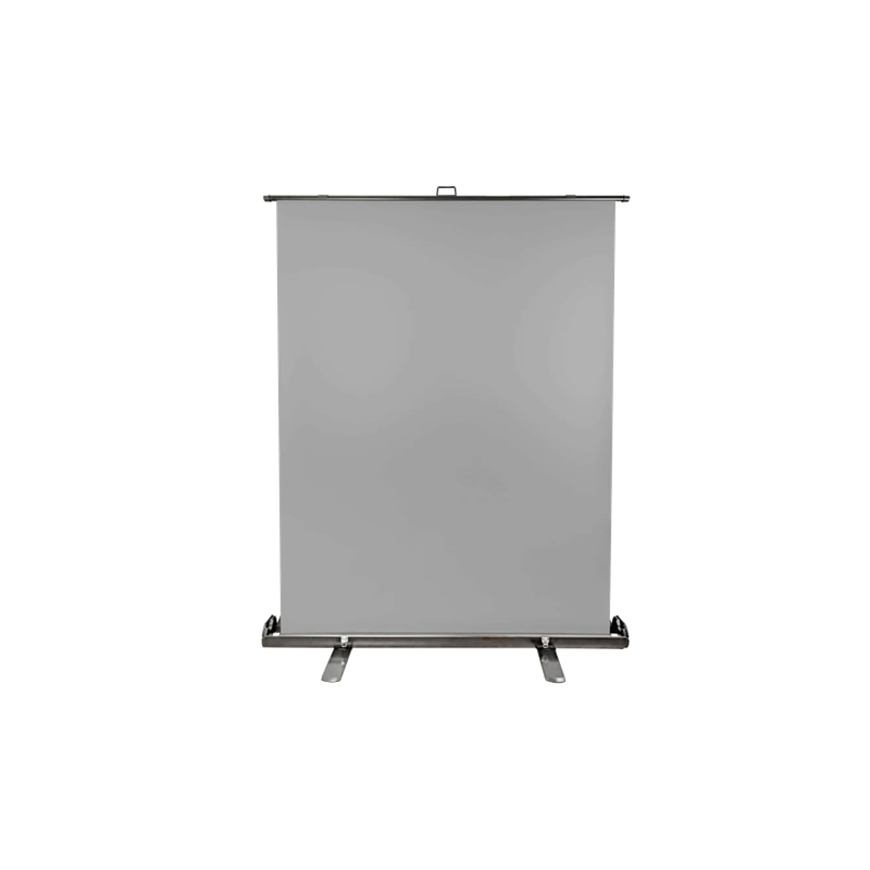 Roll-Up Achtergrondscherm FB-150200FGR 150x200 cm Grijs