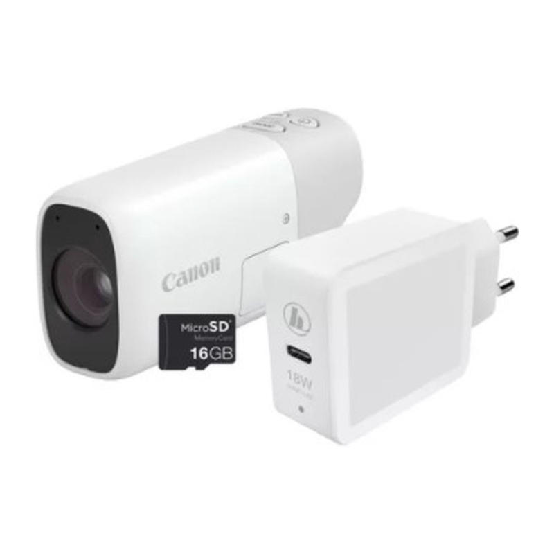 PowerShot Zoom White Essential Kit + Case
