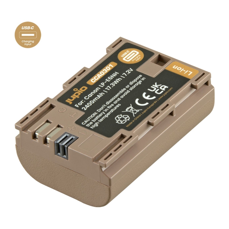LP-E6NH Ultra C (USB-C Input) 2400mAh
