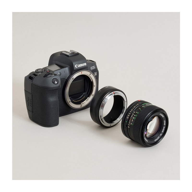 Lens Mount Adapter: Compatible w/ Canon FD Lens To Canon RF